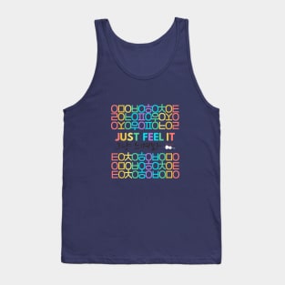 Korean alphabet just feel it Tank Top